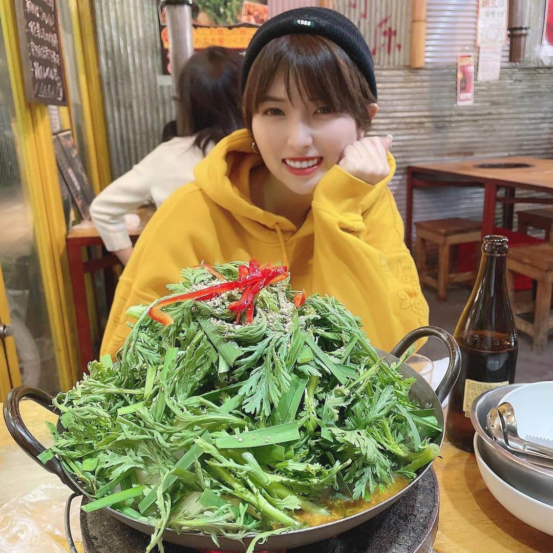 ききまるさんのインスタグラム写真 - (ききまるInstagram)「カムジャタン🇰🇷 . 初めて食べたぁ🥔🥔 . 韓国料理屋さんなのに尾崎豊流れててなんか自由な感じが良かった。 ...」3月9日 19時53分 - kikigram_97