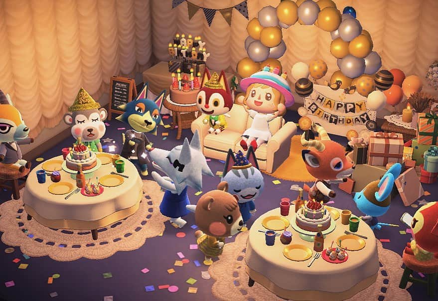 柴田あやなさんのインスタグラム写真 - (柴田あやなInstagram)「待ちに待ったあつ森のバースデーイベント🎂うれしかったーーー😭かわいい😭」3月9日 19時57分 - shibaobasan
