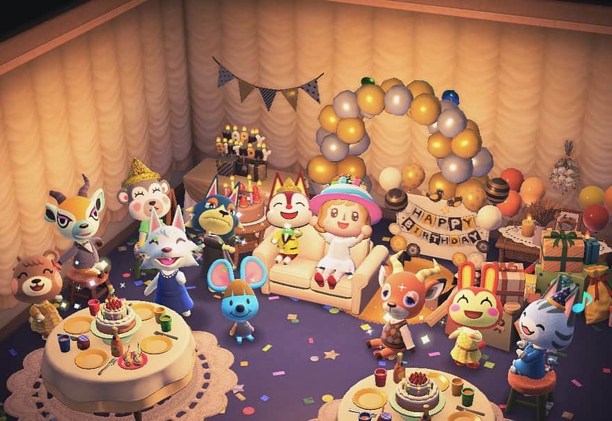柴田あやなさんのインスタグラム写真 - (柴田あやなInstagram)「待ちに待ったあつ森のバースデーイベント🎂うれしかったーーー😭かわいい😭」3月9日 19時57分 - shibaobasan