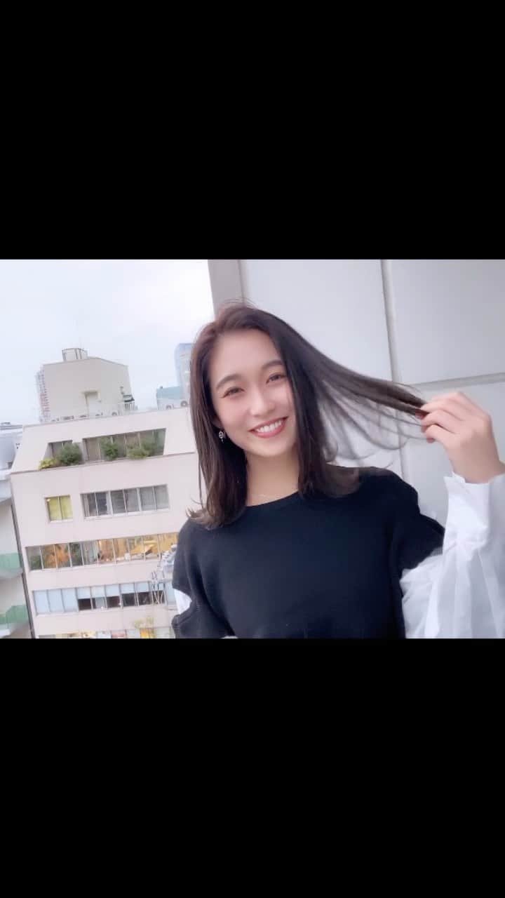 谷川りさこのインスタグラム：「１０年ぶり再会した @ivy_hirayama29  にてカラートリートメント！ オリーブカラーで 透明感ある髪色に なりました！！ 超音波トリートメントで ツヤサラ！！ #表参道#hairstyle  #haircolor  #hairstyle  #ivy」