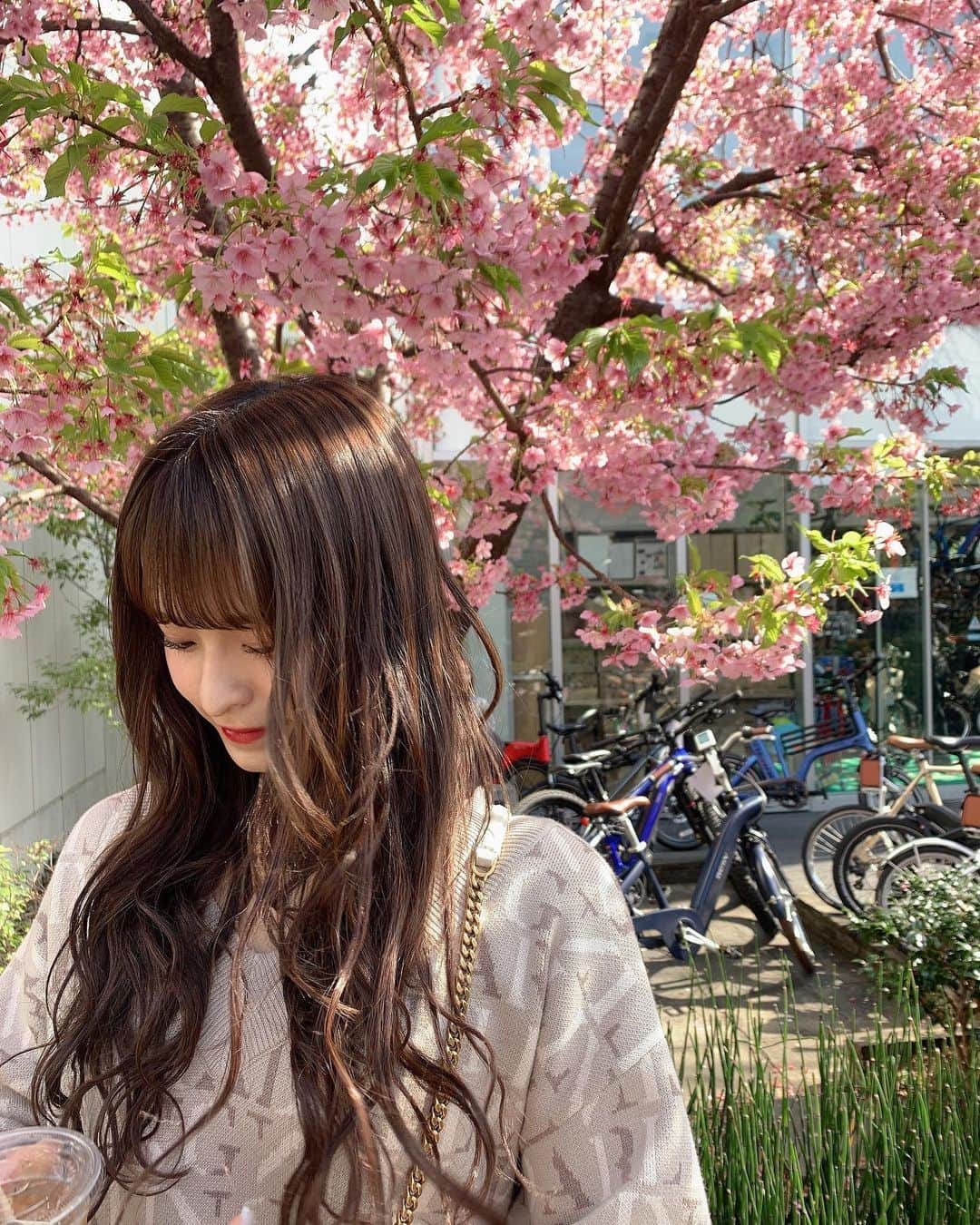 清水里香さんのインスタグラム写真 - (清水里香Instagram)「春きた🌸」3月9日 20時52分 - partyyy_chu