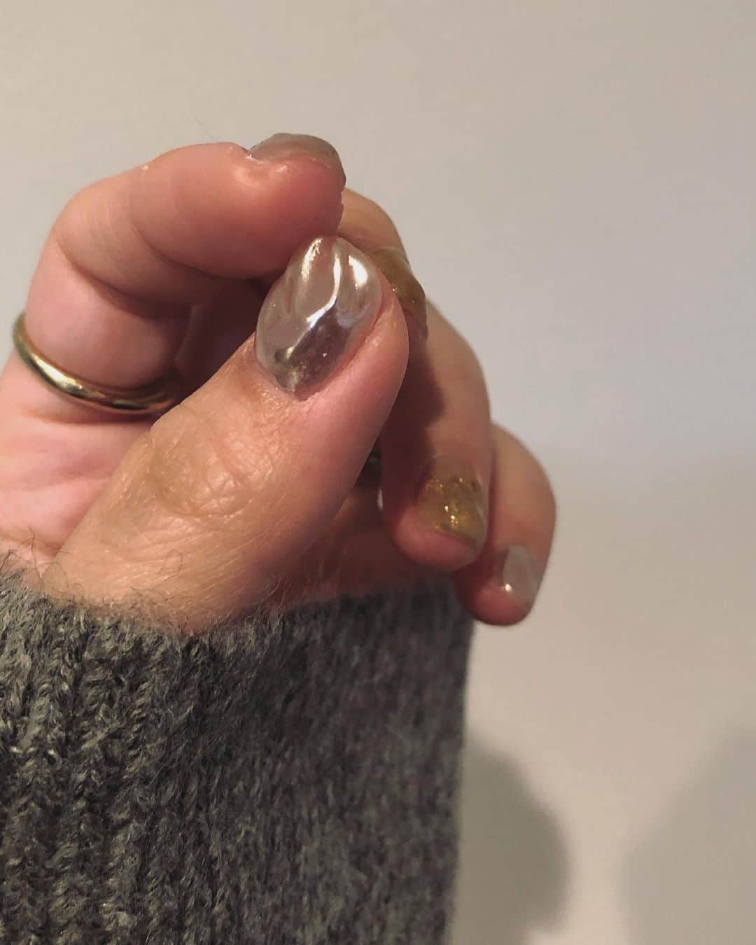 島居玲子のインスタグラム：「@row.nailsalon 🤍」