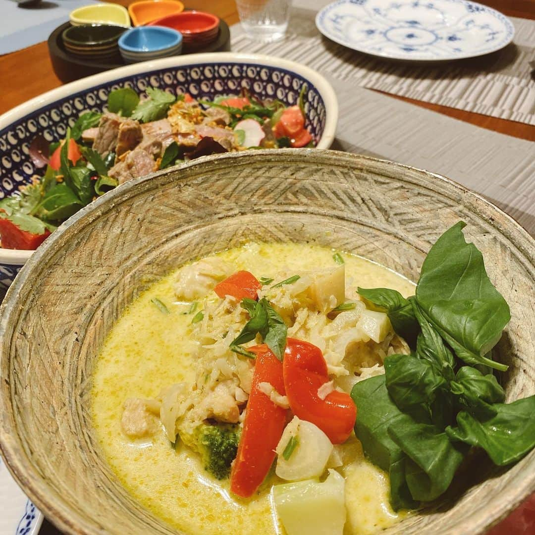 早見優さんのインスタグラム写真 - (早見優Instagram)「My favorite! #thaicurry #thaigreencurry  #タイカレー　 #タイグリーンカレー」3月9日 22時06分 - yuyuhayami