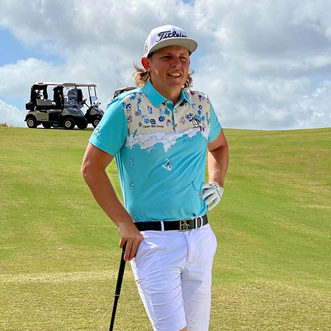 キャメロン・スミスのインスタグラム：「Awesome day out @streamsongresort making #content with @originalpenguin and the @nolayingup crew! #BeAnOriginal」