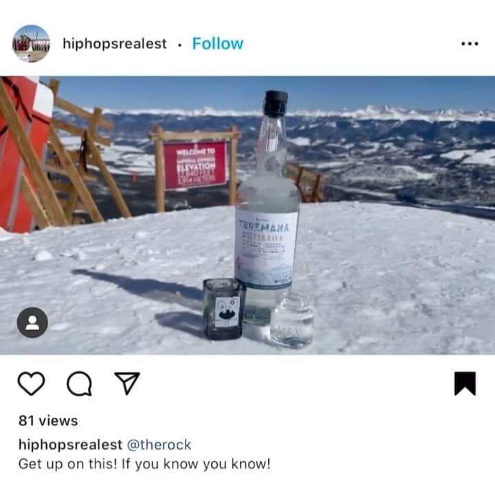 ドウェイン・ジョンソンのインスタグラム