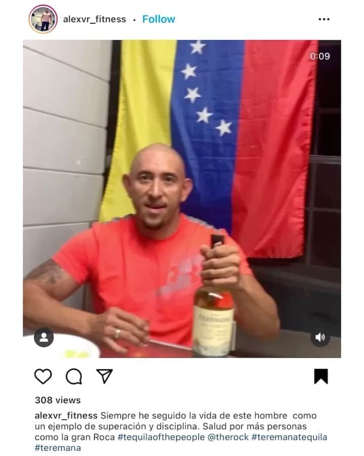 ドウェイン・ジョンソンのインスタグラム