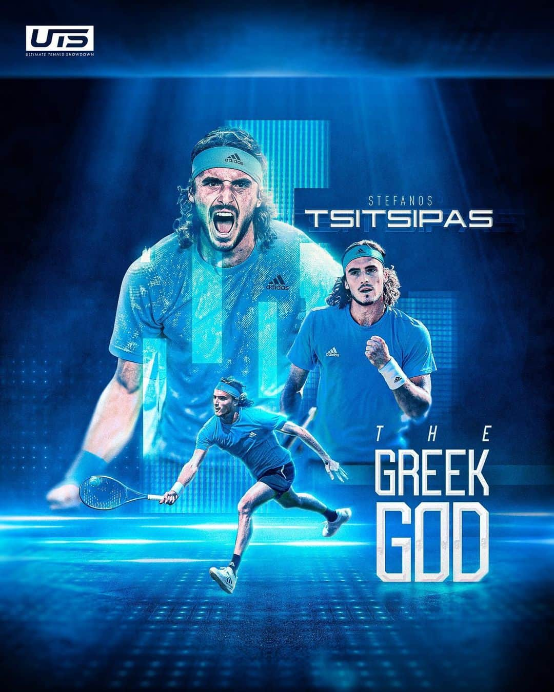 ステファノス・シチパスさんのインスタグラム写真 - (ステファノス・シチパスInstagram)「Every Greek God needs revenge ⚡ I’ll be back at @ultimate_tennis_showdown for UTS4, on April 5-7.   #UTShowdown」3月10日 18時54分 - stefanostsitsipas98