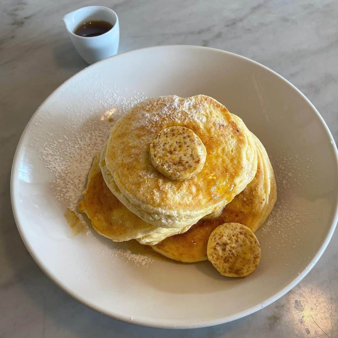 橘二葉さんのインスタグラム写真 - (橘二葉Instagram)「Good morning🥞 ・ ・ #二葉のつぶやき  #朝 #パンケーキ  #gm #bills #pancakes」3月10日 11時52分 - futaba_tachibana_tpd