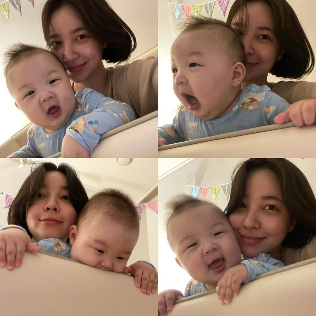 カン・ヘヨンさんのインスタグラム写真 - (カン・ヘヨンInstagram)「+232👶🏻💛 #육아스타그램  오늘의 궁금증(?) 아기랑 의사소통은 언제부터 될까요? 언제쯤이면 배고플때 안울고 졸릴때 안울까요ㅎ? 저는 애기를 진짜 0.0000000001도 몰랐어서 길때쯤이면 어느정도 소통이 되겠다~ 싶었는데 전혀 아니네요😅...애기를 너무 몰랐어...ㅋㅋㅋㅋㅋ」3月10日 21時23分 - mangdoo_noona