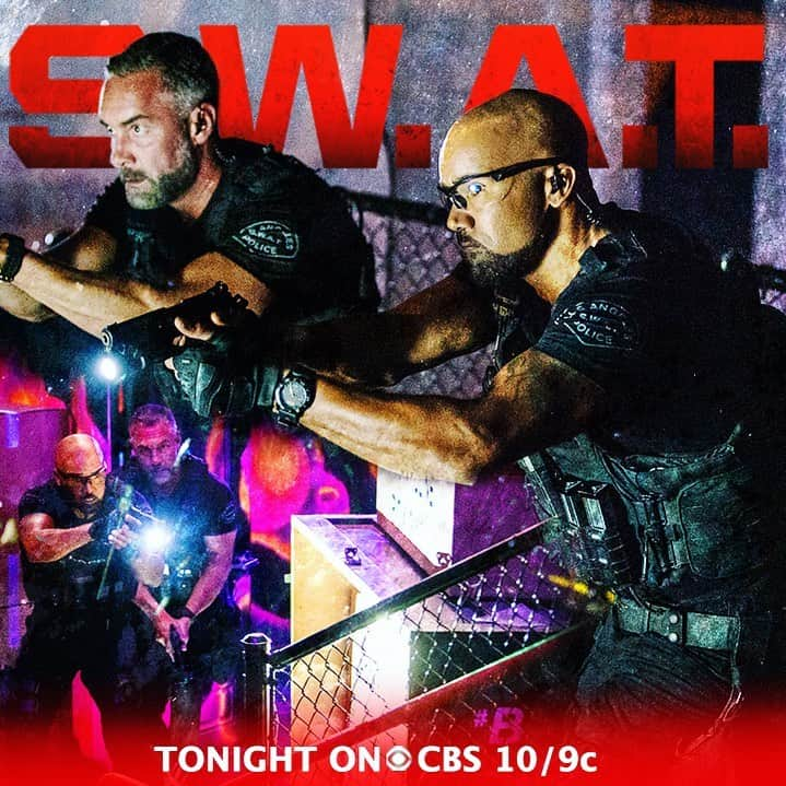 シェマー・ムーアのインスタグラム：「Aaayyeee!!! It’s about that time ..... Join us for all the fun at Jub Jubs Fun Factory TONIGHT !!!! East Coast.... You’re up first!!!! 10/9c on CBS @swatcbs #swat」