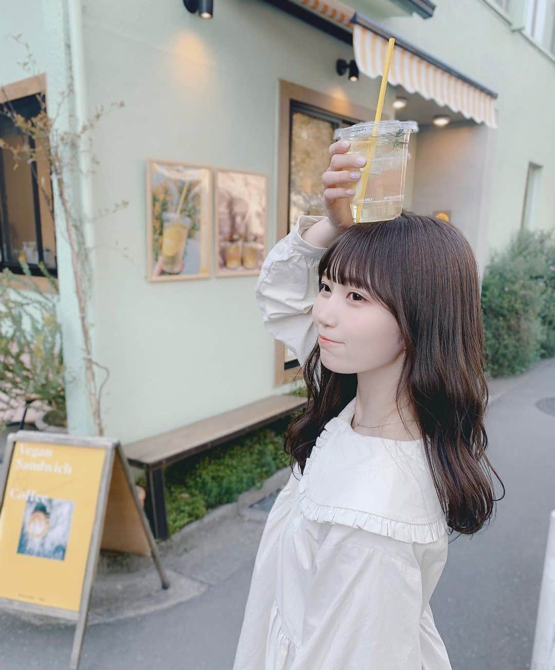 藤宮もなのインスタグラム：「今日は @yamatoyu さんのところへトリートメントに🧃  カメラでたくさん撮っていただいたのでゆっくり載せていきます₍ ᐢ. ̫ .ᐢ ₎ いつもありがとうございます〜！！」