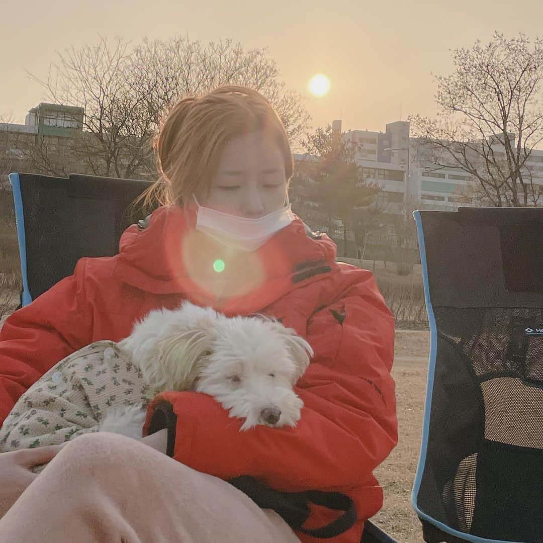 ユン･ボミさんのインスタグラム写真 - (ユン･ボミInstagram)「설탕이세번째한강💗」3月11日 13時59分 - __yoonbomi__