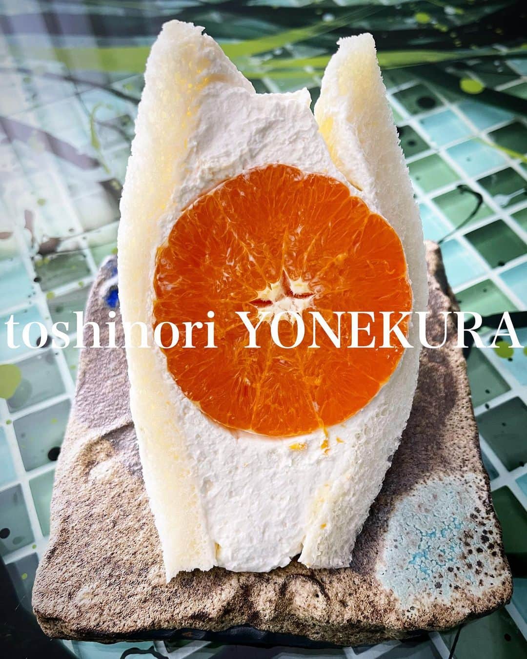 米倉利紀さんのインスタグラム写真 - (米倉利紀Instagram)「fruit sandwich #せとか」3月11日 18時58分 - toshi_yonekura