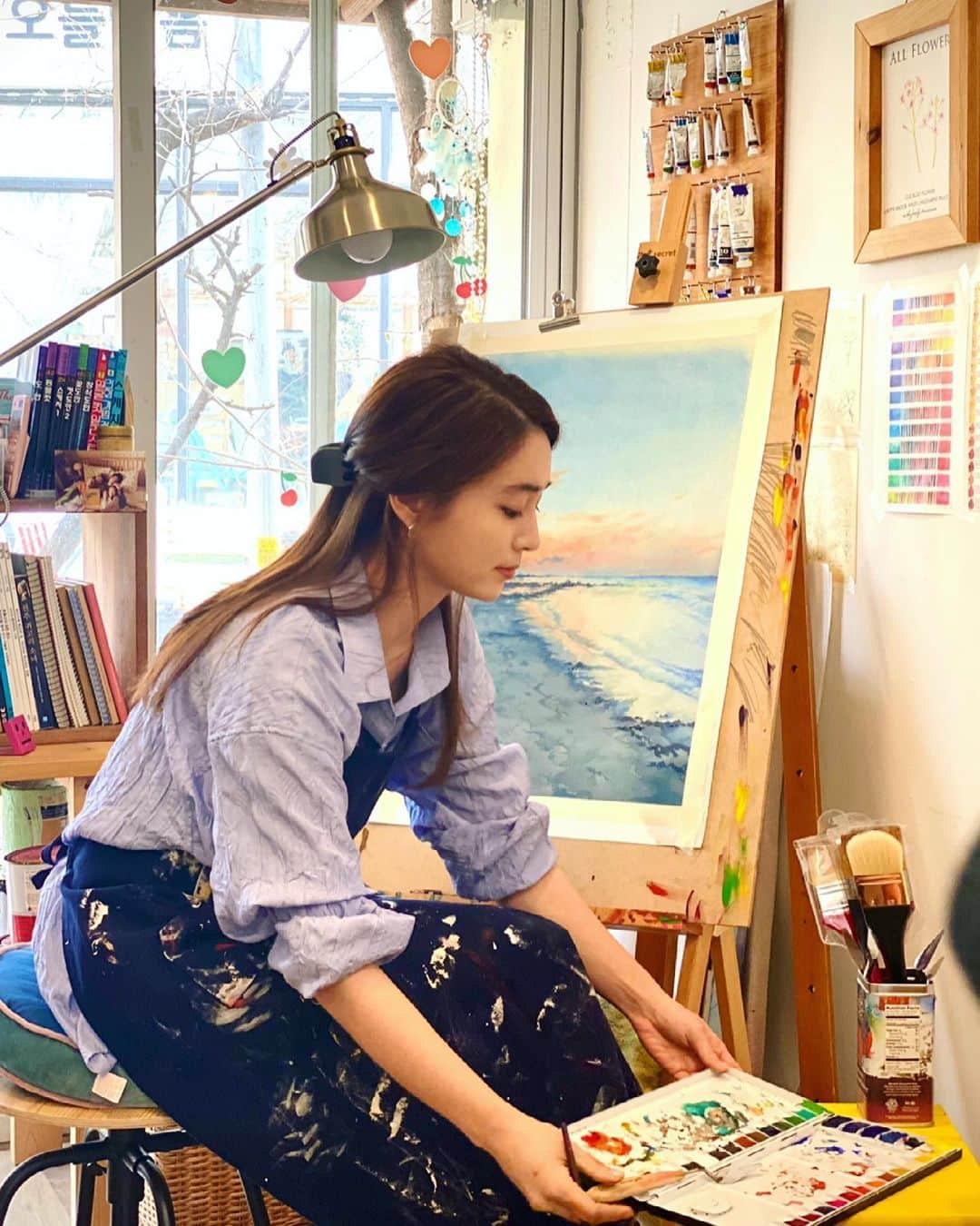イ・ミンジョンさんのインスタグラム写真 - (イ・ミンジョンInstagram)「어디서 그림 좀 그려본.... ㅋㅋ #크리스마스선물 #영화」3月11日 19時19分 - 216jung