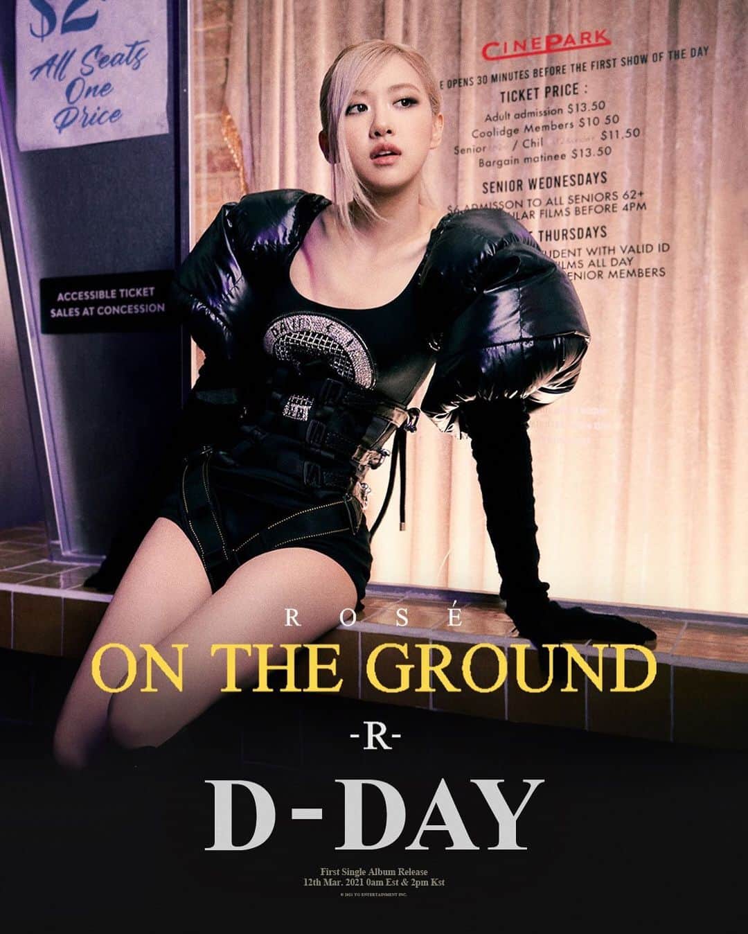 BLACKPINKさんのインスタグラム写真 - (BLACKPINKInstagram)「#ROSÉ #로제 #BLACKPINK #블랙핑크 #FirstSingleAlbum #R #TITLE #OnTheGround #D_DAY #March12th_0amEST #March12th_2pmKST #RELEASE #YG」3月12日 0時00分 - blackpinkofficial