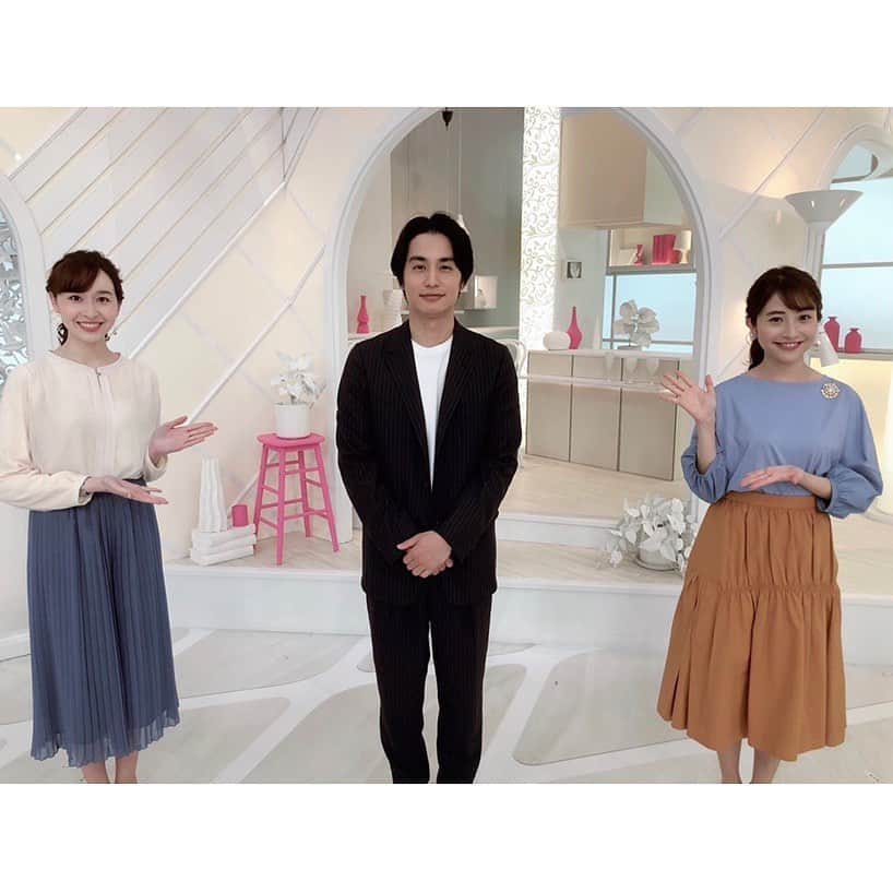 TBS「あさチャン！」のインスタグラム：「🌏 ・ マンスリープレゼンター 3月担当は中村蒼さんです✨ 先週からご出演頂いています😊！ 残り半月、よろしくお願い致します😆🍀 ・ ・ #tbs #あさチャン #sdgs #中村蒼 #アナウンサー #日比麻音子 #宇賀神メグ」