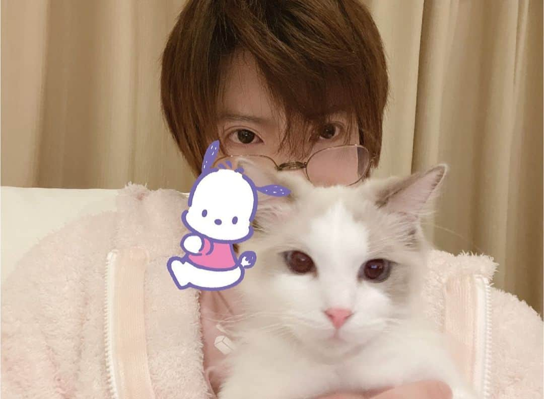 さとみさんのインスタグラム写真 - (さとみInstagram)「お風呂に入ったにゃ🐱  #すとぷり」3月12日 19時15分 - satoniya_