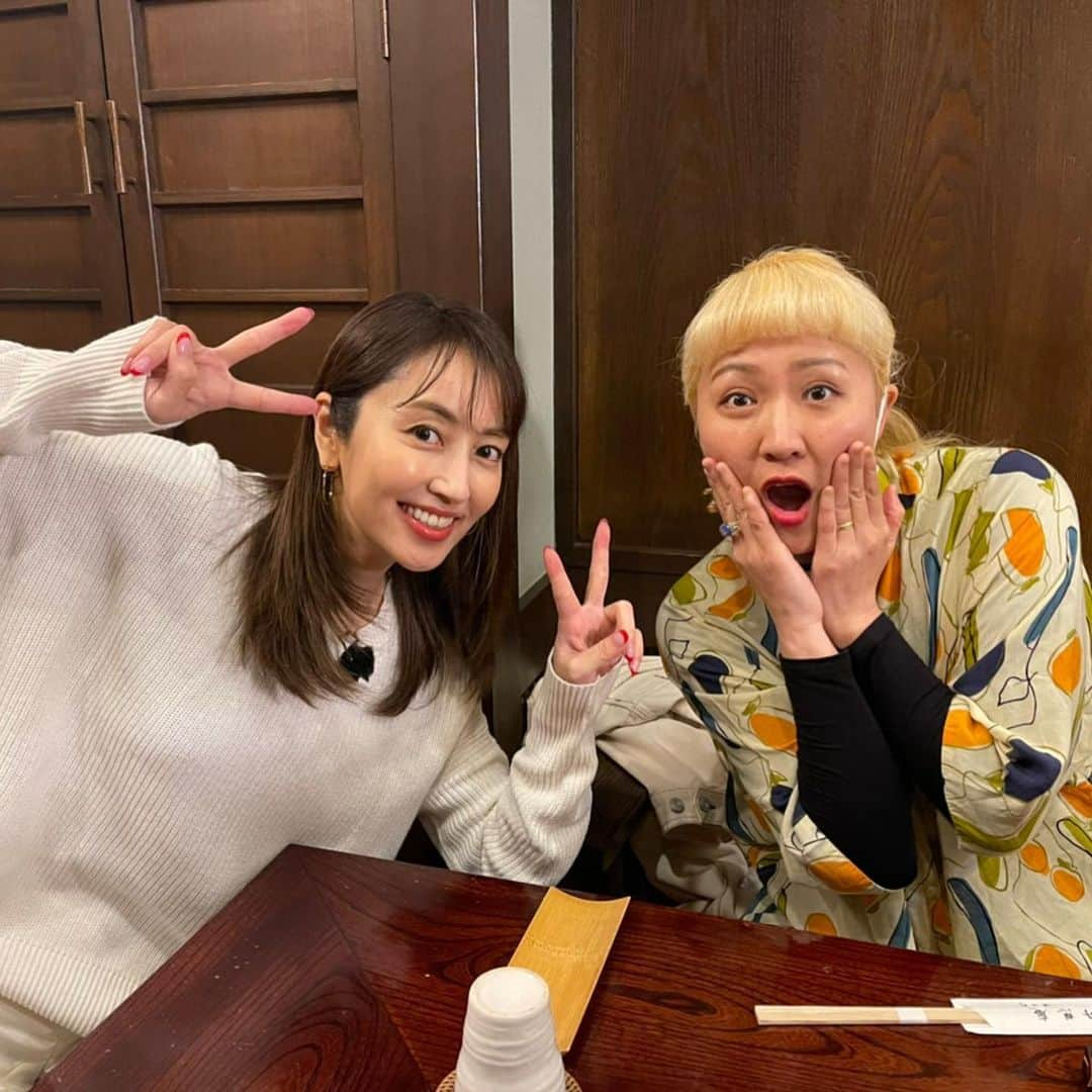 矢田亜希子さんのインスタグラム写真 - (矢田亜希子Instagram)「かりちゃんと朝からずっと一緒だった日♡ #かりちゃん#毎日連絡取り合ってるw#本当に#ロケ#お仕事#嬉しい#楽しいロケ#またすぐ会えるんだ」3月12日 21時27分 - akiko_yada