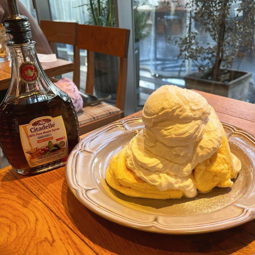 斉藤真木子さんのインスタグラム写真 - (斉藤真木子Instagram)「パンケーキを食べたという報告🥞♡」3月13日 20時42分 - saitomakiko628