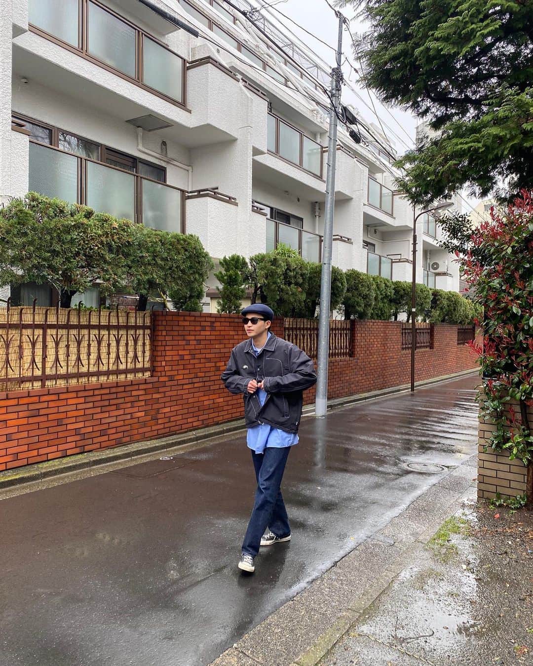 中田圭祐のインスタグラム：「☔️」
