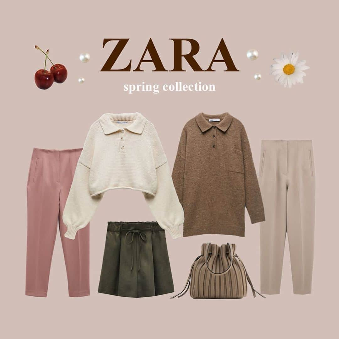 PRESSのインスタグラム：「ZARA購入品まとめ🧸  アウターなしで着れそうな春服達 ずっと気になっていたハイウエストパンツも2色買いました( ˙³˙ )かわいい  SALEになっているものもあるから 参考にしてみてください❤︎   ㅤㅤㅤ  Special thanks ❤︎﻿ @miu_itoh   —————————————————— ㅤ﻿ ﻿ お気に入りの写真に @press.inc ﻿ タグ🏷して投稿してください♡﻿ あなたのアカウントをご紹介致します! ㅤ﻿ ㅤ﻿ —————————————————— ﻿  #zara#ザラ#zara購入品  #チェックブラウス #リボンブラウス #ブラウスコーデ #ニットコーデ #ニット #セーター #カーディガン #ワンピース #ザラ #ザラジョ #ザラコーデ #加工画像 #加工 #加工」