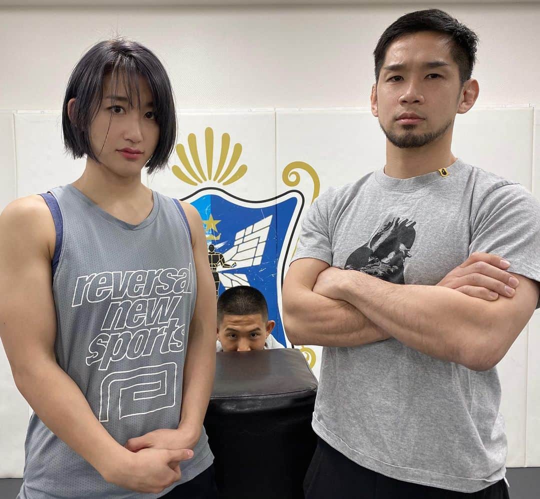 杉山しずかのインスタグラム：「with @caveshinta  King of PANCRASIST @shunsuke_miyabi   #rvddw #youtube #20kg」