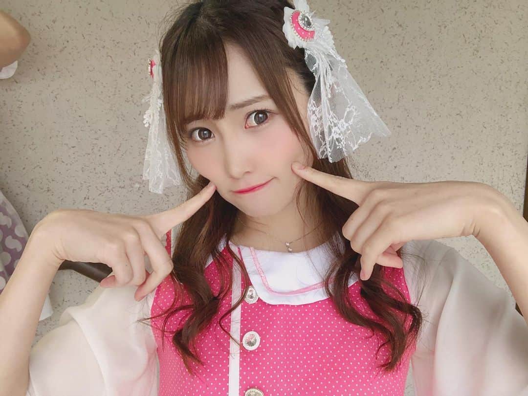 佐野友里子のインスタグラム：「実はピンク好きです💓💓💓 . #アイドル衣装  #pink #偶像 #idol #japanesegirl」
