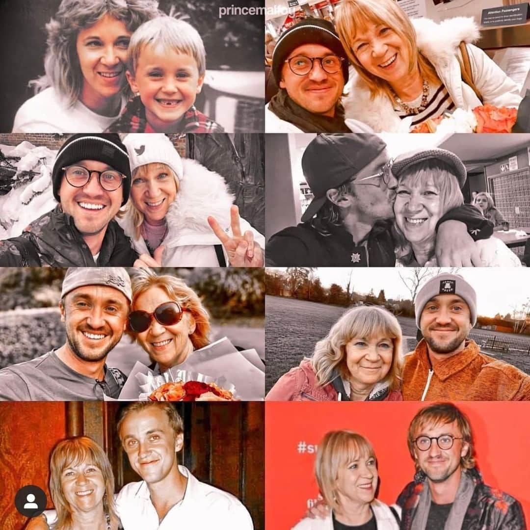 トム・フェルトンのインスタグラム：「Happy mothers day , mum xx」