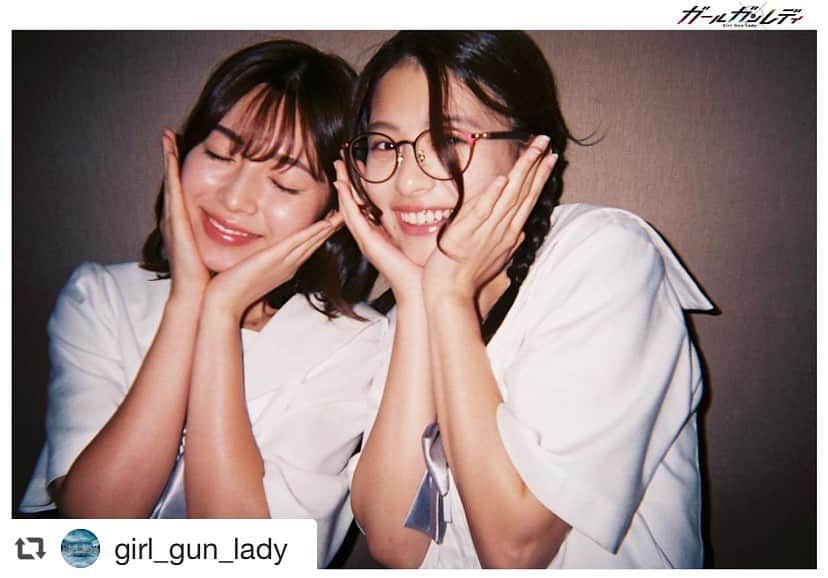 白石聖のインスタグラム：「#repost @girl_gun_lady」