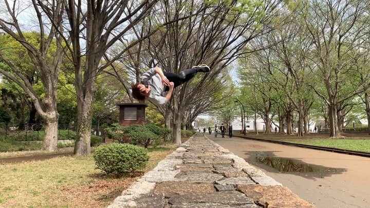 のインスタグラム：「まだまだだけど こっからクオリティ上げてこ！ #parkour」