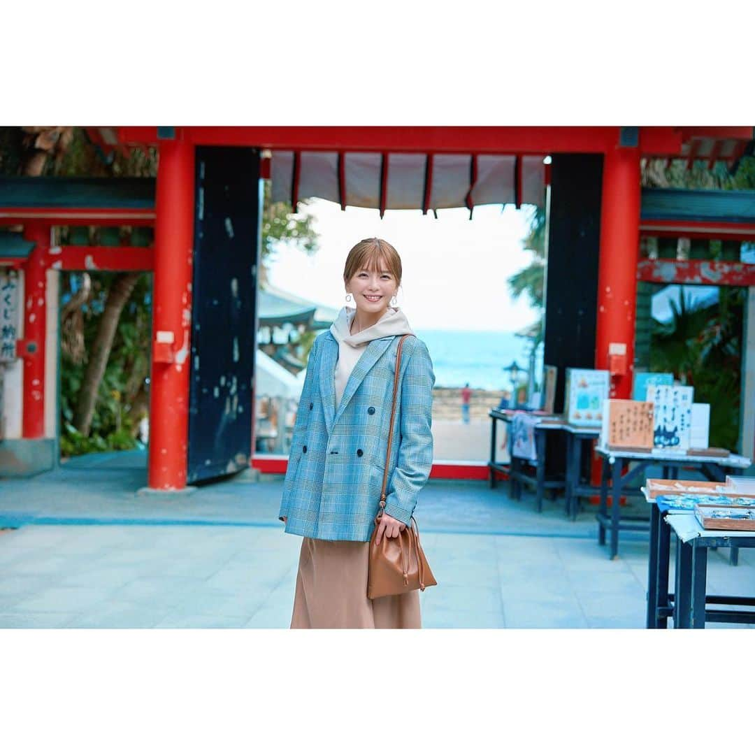 宇野実彩子さんのインスタグラム写真 - (宇野実彩子Instagram)「. #うの旅in宮崎 JAL「うの旅in宮崎」の映像が公開されました❗️ 今回のテーマは「デトックス・トリップ」 パワースポットと美味しい食事やおもてなしで心癒されるひとときになりました🤗 Youtube『JAL うの旅in 宮崎』チェックしてみて下さい!!! 早く”うの旅”ができますよーに✈️⭐️ （新型コロナウィルス感染症対策として、安全確保の上で撮影を行いました。）   #うの旅 #JAL #うの旅in宮崎 #宮崎県 #デトックストリップ #シェラトングランデオーシャンリゾート #青島 #鵜戸神宮 #高千穂峡」3月29日 12時01分 - misako_uno_aaa