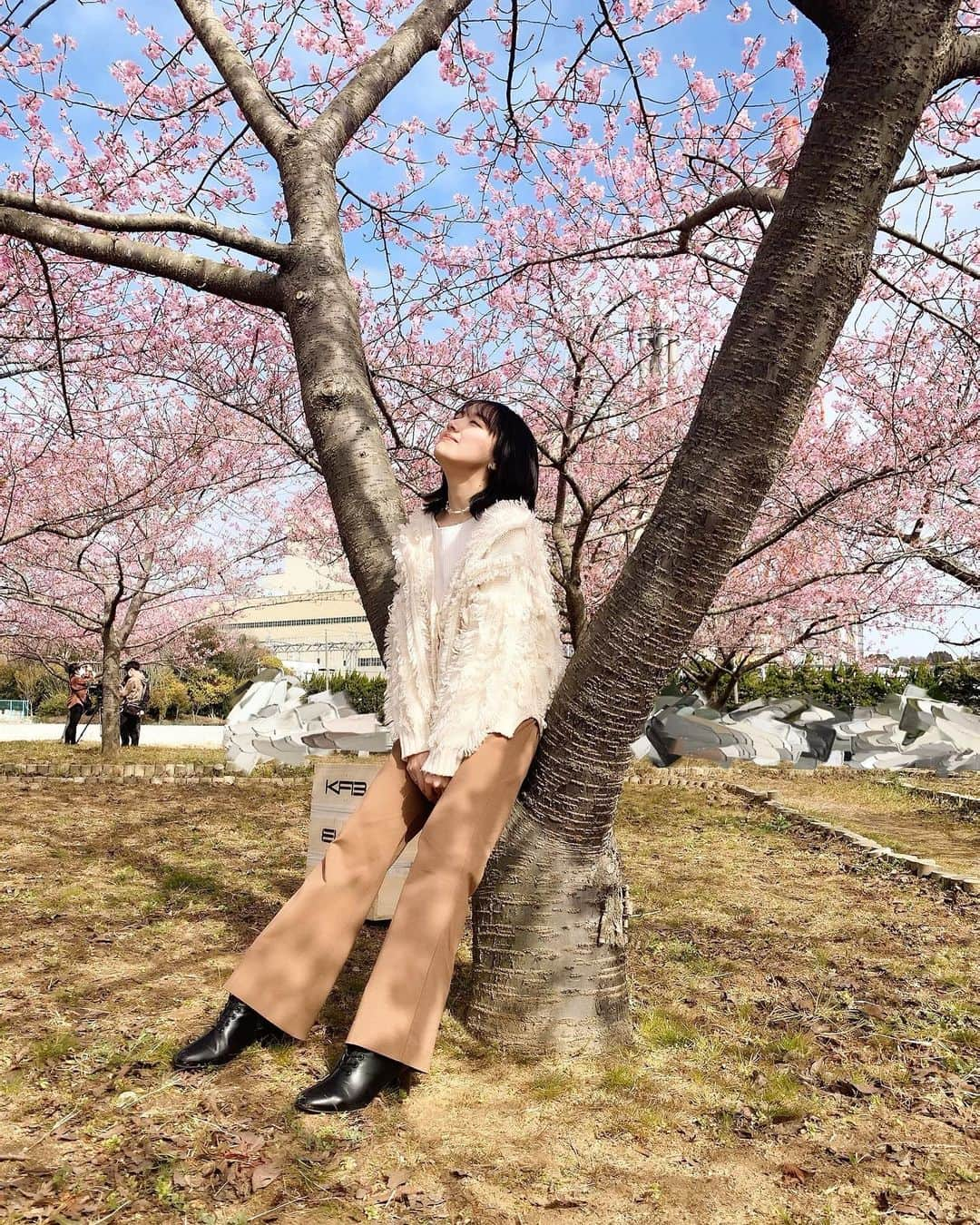 坂口風詩さんのインスタグラム写真 - (坂口風詩Instagram)「昨日3/28（日）23:55から KFB福島放送　Xperiaインフォマーシャル出演していました🥰 事前に報告できなくてすみません、、 見たよってDMやメッセージくれた方ありがとうございます！！　 この日はとても天気が良くて、春のいわきを体感できました♡ いちごも美味しかった！！ またオフショットあげるね🌼 楽しい撮影チームで、とても充実した1日でした🤍 ・ #眩しくて目が開いていません」3月29日 14時30分 - futa_sakaguchi