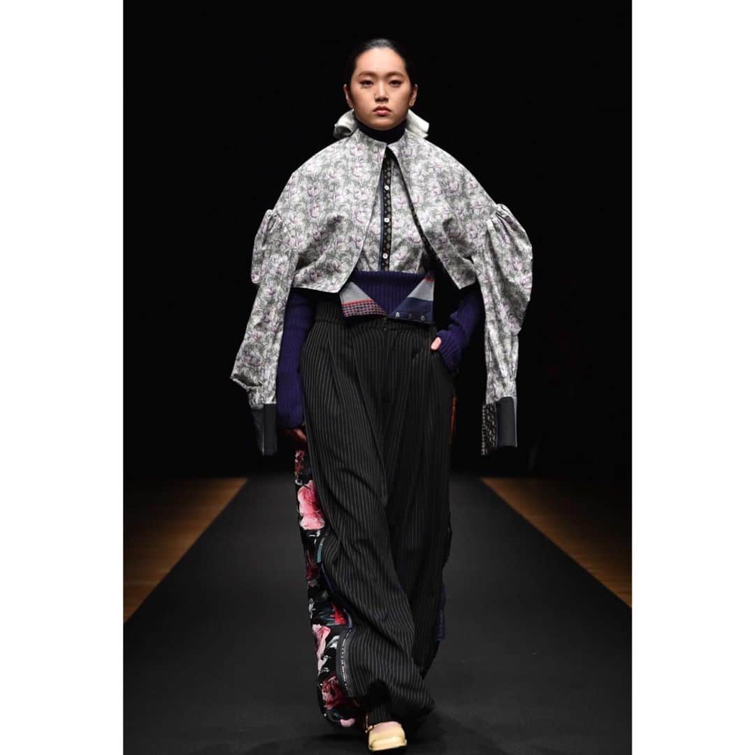 山岡美穂のインスタグラム：「Thank you so much😌✨🌷 @mfac_fashion  #mfac #fashionshow」