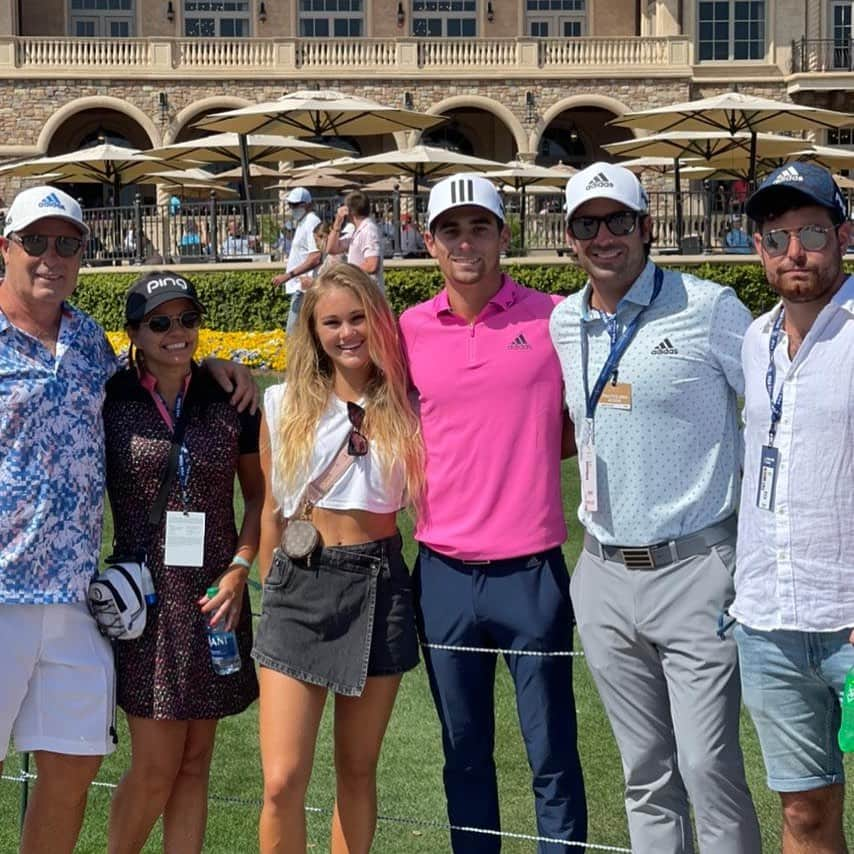 ホアキン・ニーマンのインスタグラム：「Good to have the whole family and team with me this week @theplayerschamp! Now time for @thehondaclassic.」