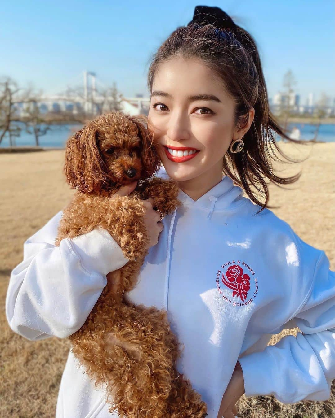 大口智恵美さんのインスタグラム写真 - (大口智恵美Instagram)「ステキな午後を🐶🤍  #hello #love #instagood」3月15日 13時56分 - chemiiiii