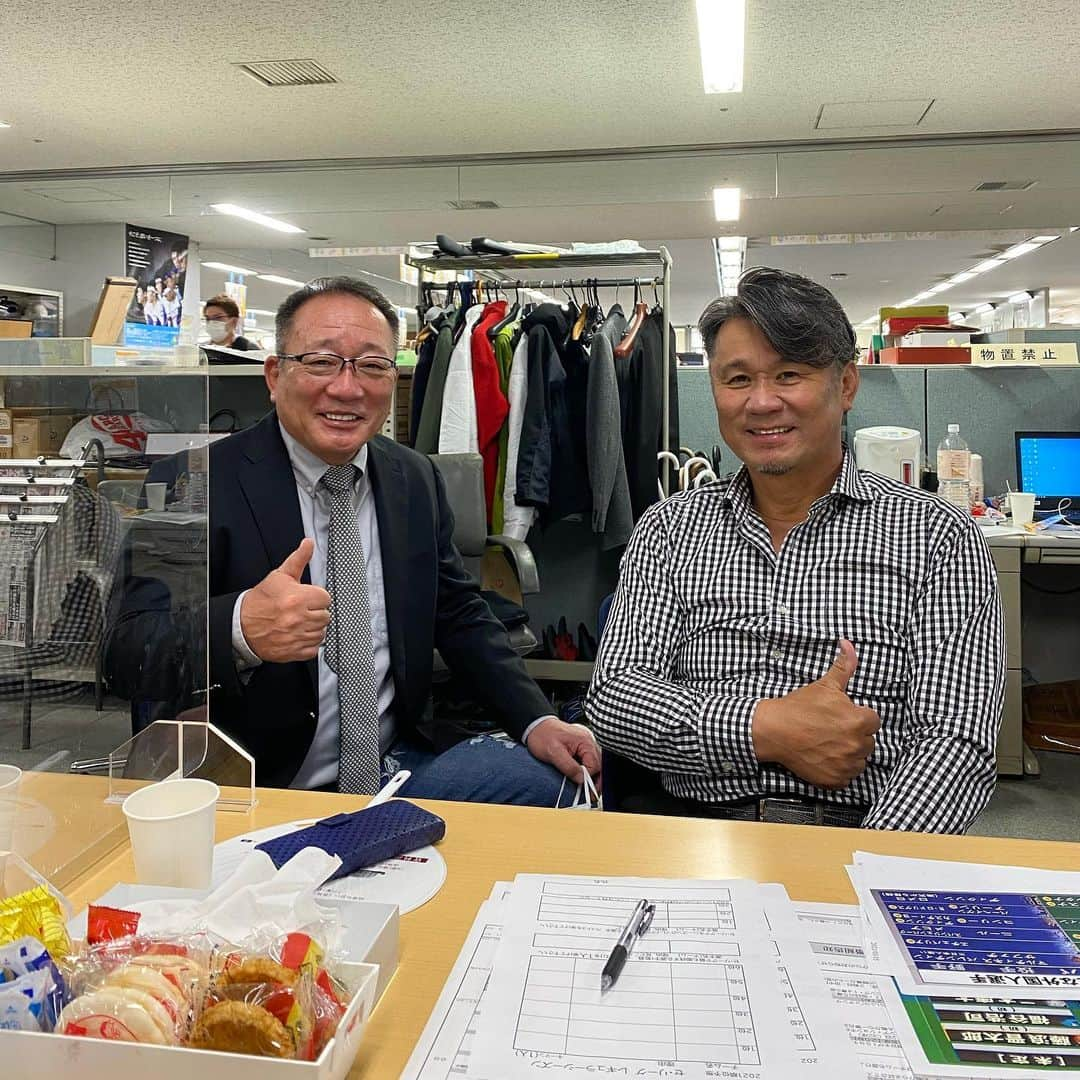 高木豊さんのインスタグラム写真 - (高木豊Instagram)「忘れてないかなぁ〜？ プロ野球ニュース^_^  今日23時から放送だよー 出演者、池田親興、高木豊！  観てね^_^  #いんすたばえ  #涼しい #プロ野球 #プロ野球ニュース #フジテレビ #池田親興 #高木豊 #YouTube #ふたりとも 、痩せた方が良い😓」3月15日 17時14分 - takagi.1022