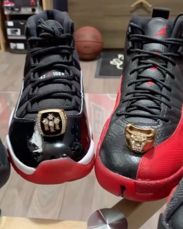 jordandepotのインスタグラム：「🐐 Which ring is most iconic? #MJMondays ⠀ ⠀ via @retroshoesnba」