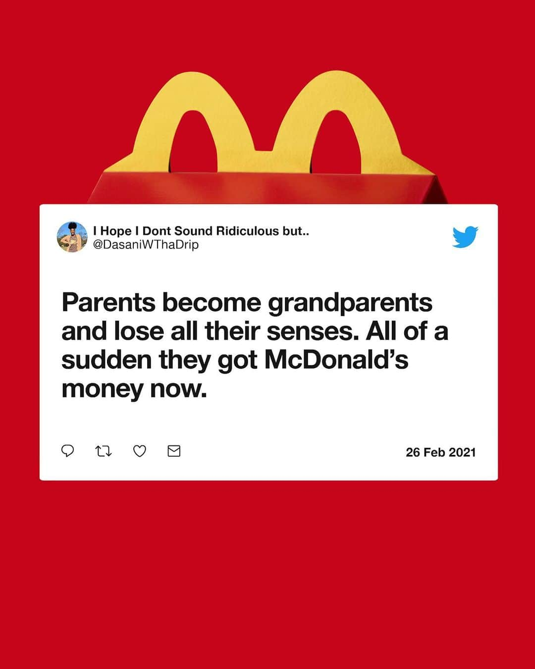 マクドナルドさんのインスタグラム写真 - (マクドナルドInstagram)「grandparents pls keep this energy」3月16日 2時42分 - mcdonalds