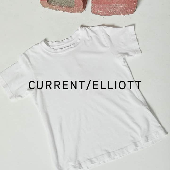 カレントエリオットのインスタグラム：「it doesn’t get much better than a timeless tee / shop this wardrobe staple and more for 30% off during out sitewide friends & family event – now through tuesday!」