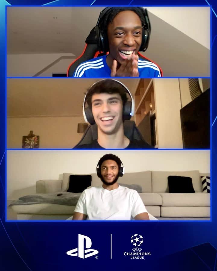 ジョアン・フェリックスのインスタグラム：「Am I the King of FIFA? 👑 😂 I joined @joegomez5 and @manny to play some PS5. We chat all about #UCL, football and gaming for the new #PSNextGenIcons series on PlayStation’s YouTube channel.」