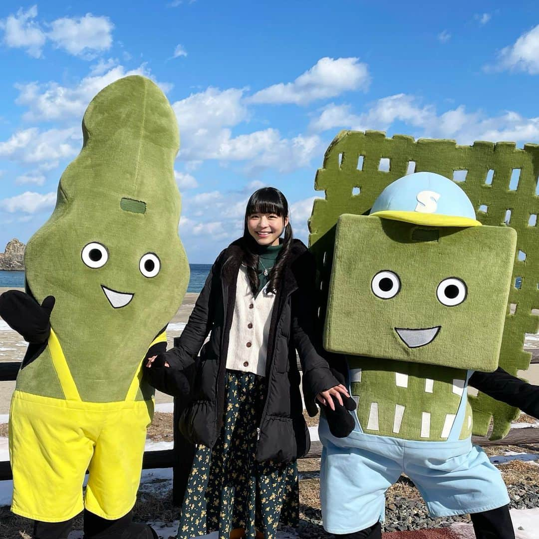 寺嶋由芙さんのインスタグラム写真 - (寺嶋由芙Instagram)「ほんっとかわいい(ﾟωﾟ) あまりにもかわいいしあまりにもいい感じなので、えんぞー、すっきぃ、どっち推しとか永遠に決められない、完全に箱推し(ﾟωﾟ) ・ #昆布ブラザーズ #岩手県 #普代村 #ゆるキャラ #昆布 #マツコの知らない世界 #GoToニッポン #アイドル #idol #japaneseidol #yuruchara」3月16日 13時29分 - yufu_terashima