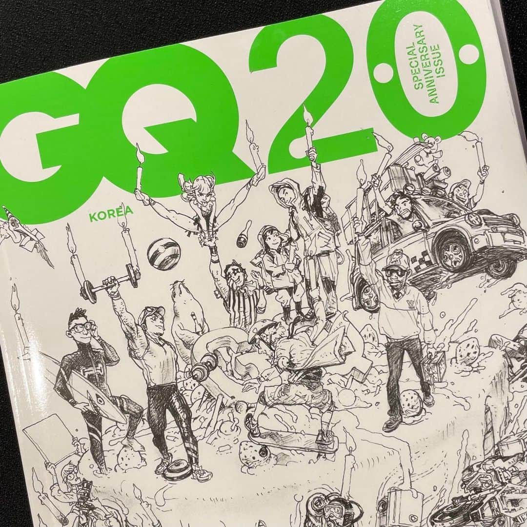 キム・ヨンチョルさんのインスタグラム写真 - (キム・ヨンチョルInstagram)「#gq #20anniversary #지큐 #20주년 20명의 #베스트드레서 #bestdress 를 뽑았는데 #gd #강동원 #송민호 #rm #공유 #빈지노 #김영철 그리고 #손흥민 우리 조세호 등등 20명을 다 나열하진 못함! 개그맨 두명이 포진! 아 정말 감사드립니당! 아 이제 옷 입는거 어깨 힘 쫙쫙 들어가겠는데?ㅋㅋㅋㅋ #fashion #ootd wow」3月16日 15時24分 - luxekim