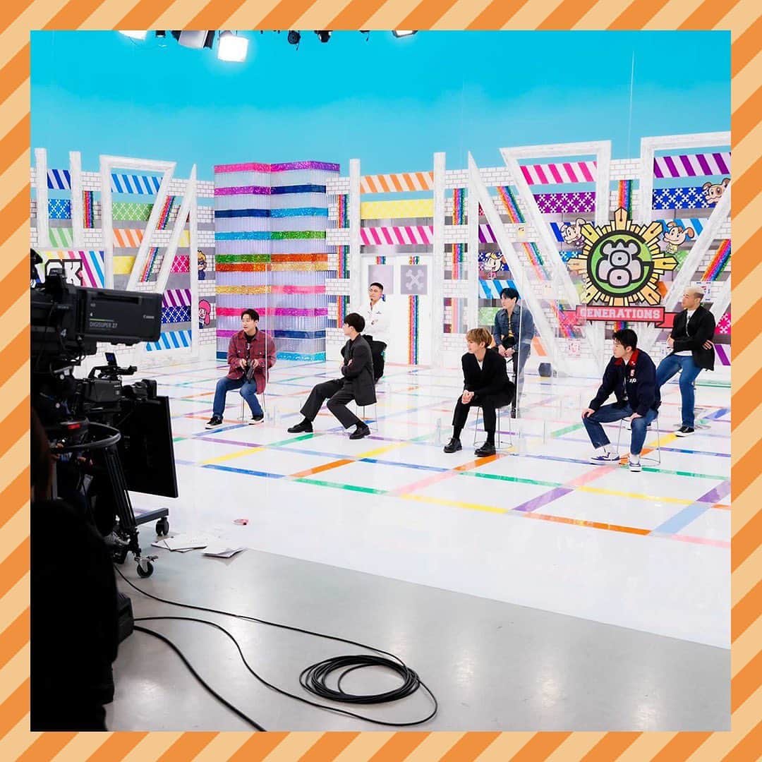GENERATIONS高校TVのインスタグラム：「📸ただいまGENE高収録中📸 . 今日はGENE高の収録日❣️ . 3/28(日)に放送予定の 卒業式SPを撮影中だよ✨ . 特別に収録中の様子を お見せしちゃいます👀✨ . 放送をお楽しみに🙆‍♂️！ . #GENE #generations #generations高校tv #gene高 #白濱亜嵐 #片寄涼太 #数原龍友 #小森隼 #佐野玲於 #関口メンディー #中務裕太」