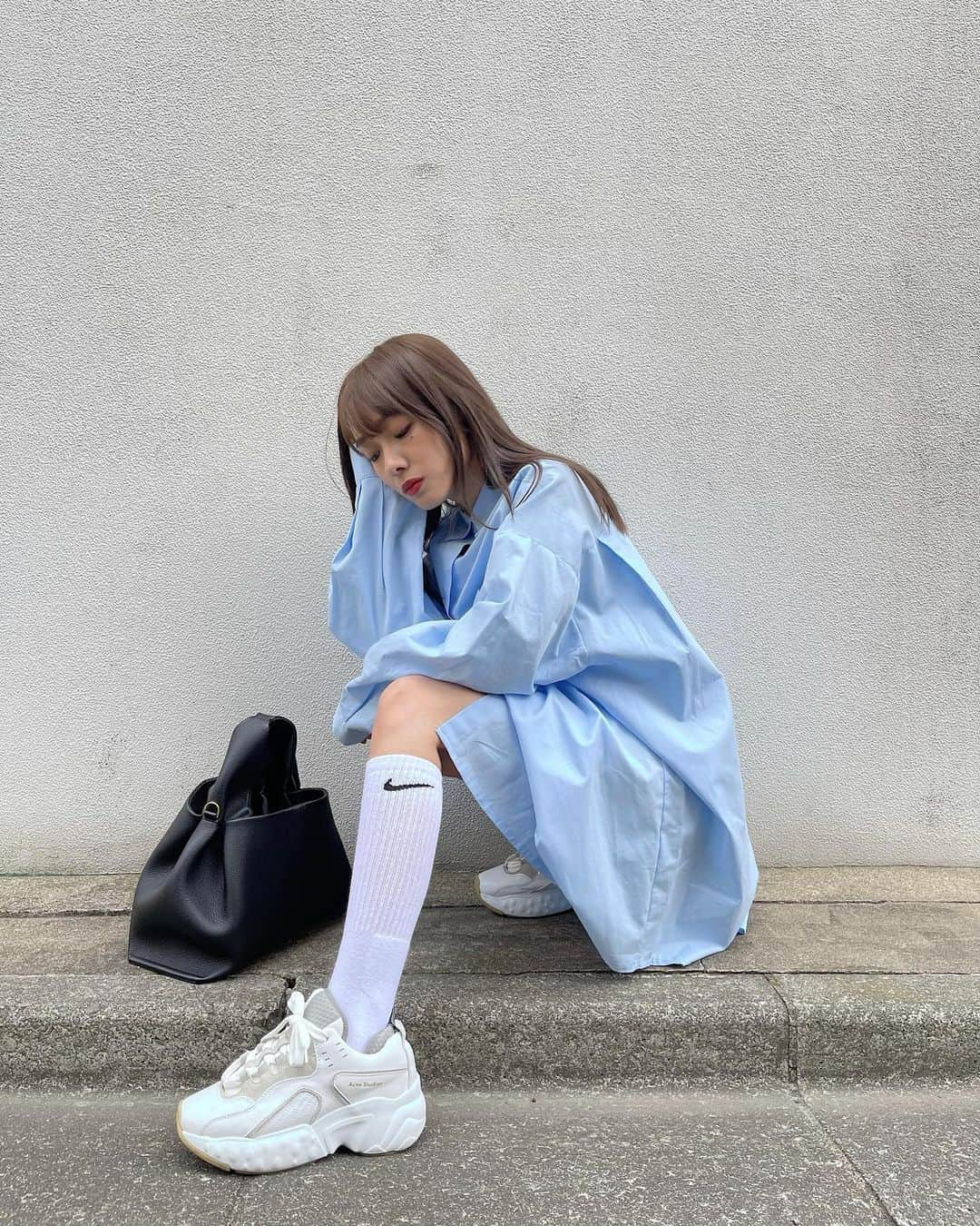 前田希美（まえのん）さんのインスタグラム写真 - (前田希美（まえのん）Instagram)「#のんの私服 ♡  Blue🦋」3月16日 20時31分 - maeda_nozomi