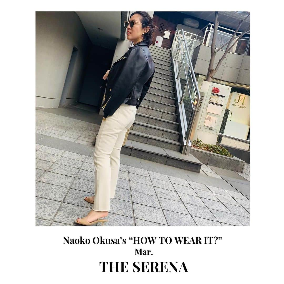 upper hights OFFICIALさんのインスタグラム写真 - (upper hights OFFICIALInstagram)「〜 Featured item in  Mar.〜 ﻿﻿ ﻿﻿ ========================﻿﻿ upper hights【THE SERENA】﻿﻿ ======================== ﻿﻿ ﻿﻿ Style : 861259-CHC﻿ Color : CHALK CUTOFF﻿ Size:21〜27﻿﻿ Price:24,000yen + tax﻿﻿ ﻿﻿ ======================== ﻿﻿ ﻿ そう、黒板のチョークの色だから、色名はチョーク。温かみのある、そして上品なオフホワイト。真っ白なデニムが「青春すぎて」違和感がある私のような人にもおススメ♡ストレートシルエットだから、スタイリングしやすいのもポイントです！﻿ ﻿ ﻿ ========================﻿ ﻿ その他の商品情報や﻿﻿ お取り扱い店舗につきましては﻿﻿ 下記の代表窓口へお問い合わせくださいませ。﻿﻿ 03-5728-8788﻿﻿ ﻿﻿ ========================﻿﻿ .﻿﻿ .﻿﻿ 大草直子さんによる着回し連載﻿﻿ シーズンの注目アイテムを﻿﻿ ご紹介していきます。 ﻿﻿ .﻿﻿ .﻿﻿ #howtowearit #着回し#連載 ﻿﻿ @naokookusa #大草直子 さん﻿﻿ @upperhights ﻿﻿ #upperhights #new #denim#theserena﻿ #アッパーハイツ #デニム#チョーク #ストレートパンツ﻿ #ootd #outfit #intheknowgl」3月16日 21時00分 - upperhights