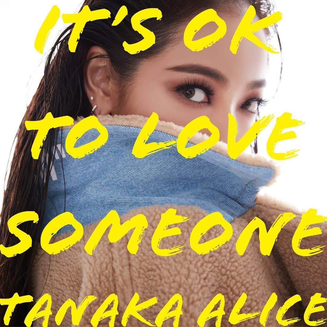 TANAKA ALICEさんのインスタグラム写真 - (TANAKA ALICEInstagram)「It’s OK to Love Someone 💫 2021.3.17.today  「It’s OK to Love Someone 」が本日リリースされました‼︎今までにないアリスを聴いて楽しんでいただけると思います💛Apple MusicやSpotifyなどでチェックしてね！」3月17日 6時25分 - tanakaalice