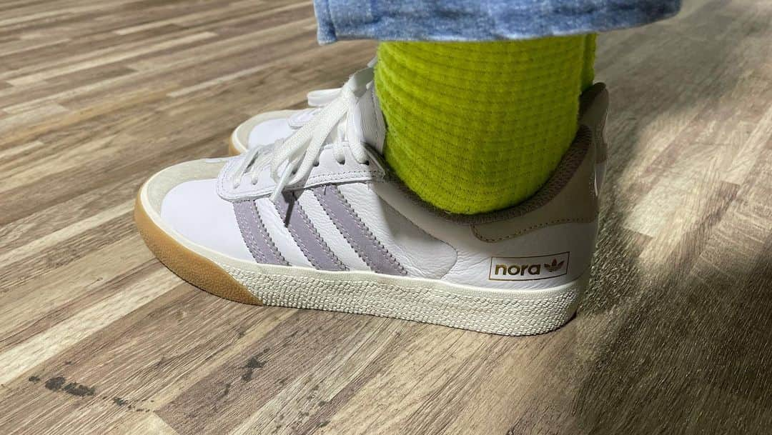 西矢椛さんのインスタグラム写真 - (西矢椛Instagram)「💜💜💜💜 GAZELLE ADV by @noravexplora  @adidasskateboarding   #adidasskateboarding #nora #GAZELLE #adidasgazelle」3月17日 7時42分 - momiji_nishiya830