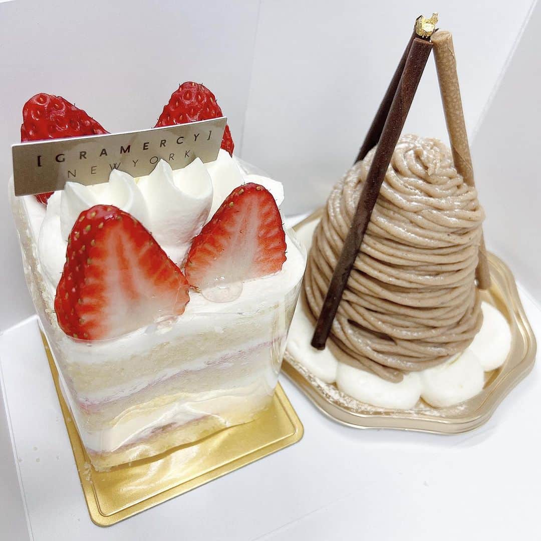 sarimaru(国木田さりまる)のインスタグラム：「ケーキ食べたい！って駄々こねたら買ってくれました😋🍰❤︎ とっても美味しかった~！」