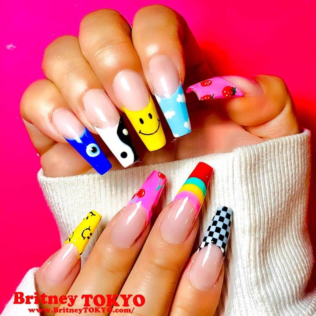 Britney TOKYOさんのインスタグラム写真 - (Britney TOKYOInstagram)「French🥺💕  #nailart #nails #britneytokyo #ネイル #ネイルアート」3月18日 6時46分 - britneytokyo