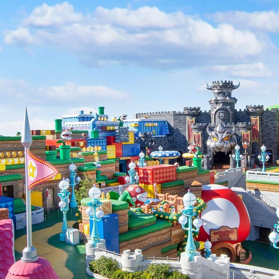 のインスタグラム：「#スーパーニンテンドーワールド #supernintendoworld #3月18日オープン #USJ #universalstudiosjapan #ユニバーサルスタジオジャパン #任天堂」